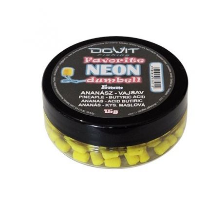 Dovit Neon Dumbell Ananás-KyselinaMaslová 5mm