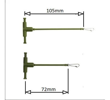 Rotačká rozperka T 10,5cm 2ks